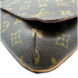ルイ・ヴィトン LOUIS VUITTON ミュゼット・タンゴショート M51257 ブラウン モノグラム/レザー レディース ショルダーバッグ