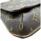 ルイ・ヴィトン LOUIS VUITTON ミュゼット・タンゴショート M51257 ブラウン モノグラム/レザー レディース ショルダーバッグ