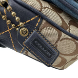 コーチ COACH シグネチャーハンドバッグ 7061 ベージュ キャンバス/レザー レディース ハンドバッグ