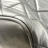 シャネル CHANEL マトラッセチェーントートバッグ ブラック ゴールド金具 カーフ レディース トートバッグ
