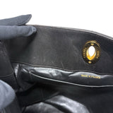 シャネル CHANEL マトラッセチェーントートバッグ ブラック ゴールド金具 カーフ レディース トートバッグ