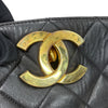 シャネル CHANEL マトラッセチェーントートバッグ ブラック ゴールド金具 カーフ レディース トートバッグ