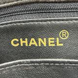 シャネル CHANEL マトラッセチェーントートバッグ ブラック ゴールド金具 カーフ レディース トートバッグ