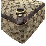 グッチ GUCCI アビートートバッグ 141472 ベージュ GGキャンバス/レザー レディース トートバッグ