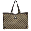 グッチ GUCCI アビートートバッグ 141472 ベージュ GGキャンバス/レザー レディース トートバッグ