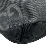 グッチ GUCCI ジャンボGG ボディバッグ 696031 ブラック ジャンボGGキャンバス ユニセックス ウエストバッグ
