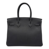 エルメス HERMES バーキン30 W刻 グリミスティ シルバー金具 トゴ レディース ハンドバッグ