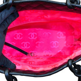 シャネル CHANEL カンボンライントートバッグ A25169 ブラック ラムスキン レディース トートバッグ
