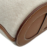 エルメス HERMES インザループ18 W刻 エクリュ/ゴールド ゴールド金具 トワル スイフト レディース ハンドバッグ