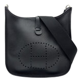 エルメス HERMES エヴリン3 PM T刻 ブラック シルバー金具 トリヨン レディース ショルダーバッグ