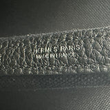 エルメス HERMES ガーデンパーティPM U刻 ブラック シルバー金具 トワル レディース トートバッグ