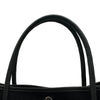 エルメス HERMES ガーデンパーティPM U刻 ブラック シルバー金具 トワル レディース トートバッグ