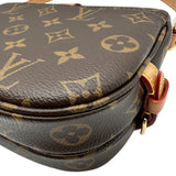 ルイ・ヴィトン LOUIS VUITTON ソミュールBB M46740 ブラウン モノグラム・レザー レディース ショルダーバッグ