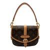 ルイ・ヴィトン LOUIS VUITTON ソミュールBB M46740 ブラウン モノグラム・レザー レディース ショルダーバッグ