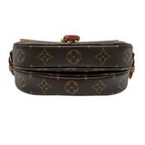 ルイ・ヴィトン LOUIS VUITTON ソミュールBB M46740 ブラウン モノグラム・レザー レディース ショルダーバッグ