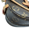 ルイ・ヴィトン LOUIS VUITTON ソミュールBB M46740 ブラウン モノグラム・レザー レディース ショルダーバッグ