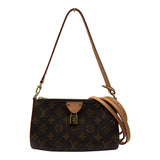 ルイ・ヴィトン LOUIS VUITTON ポシェット・ティレットMINI M12859 ブラウン モノグラム/レザー レディース ショルダーバッグ