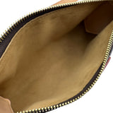 ルイ・ヴィトン LOUIS VUITTON ポシェット・ティレットMINI M12859 ブラウン モノグラム/レザー レディース ショルダーバッグ