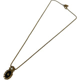 クリスチャン・ディオール Christian Dior ロゴネックレス ゴールド メタル/ラインストーン アクセサリー