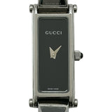 グッチ GUCCI バングルウォッチ 1500L ブラック ステンレススチール クオーツ レディース 腕時計