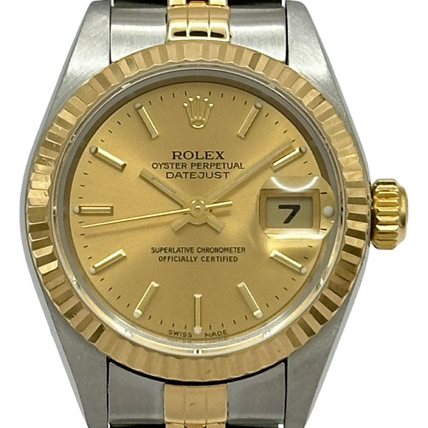 【ROLEX】79173 デイトジャスト P番 ステンレス イエローゴールド ロレックス ROLEX デイトジャスト 79173 ゴールド ゴールド/ステンレス