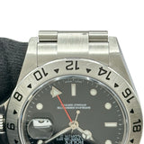 ロレックス ROLEX エクスプローラー2 16570 ブラック ステンレススチール 自動巻き メンズ 腕時計