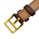 エルメス HERMES ケリーウォッチ KE1.201 ゴールド メッキ クオーツ レディース 腕時計