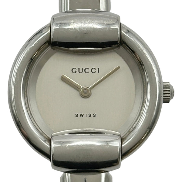 グッチ GUCCI バングルウォッチ 1400L シルバー ステンレススチール