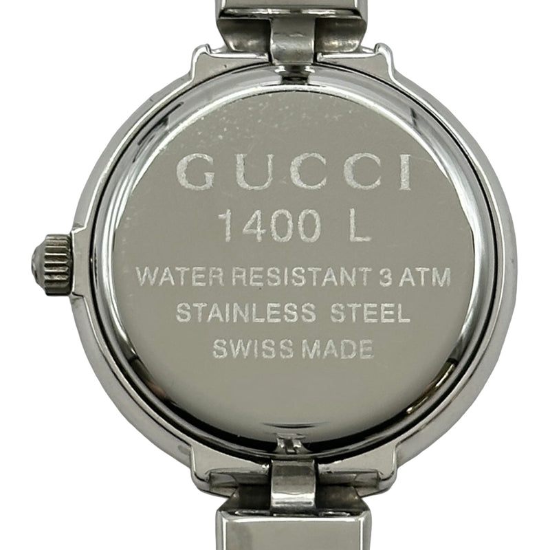グッチ GUCCI バングルウォッチ 1400L シルバー ステンレススチール