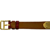 エルメス HERMES ケリーウォッチ KE1.201 ゴールド メッキ クオーツ レディース 腕時計