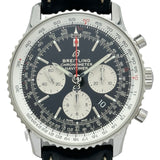 ブライトリング BREITLING ナビタイマー01 クロノグラフ AB0121 ブラック ステンレススチール 自動巻き メンズ 腕時計