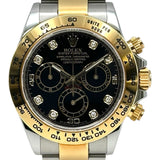 ロレックス ROLEX デイトナ 116503G ブラック ゴールド/ステンレススチール 自動巻き メンズ 腕時計