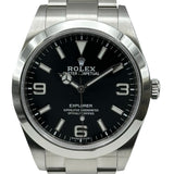 ロレックス ROLEX エクスプローラー 1 214270 ブラック ステンレススチール 自動巻き メンズ 腕時計