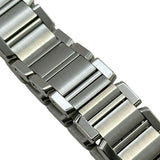 カルティエ Cartier タンクフランセーズ SM W51008Q3 ホワイト ステンレススチール クオーツ レディース 腕時計