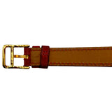 エルメス HERMES ケリーウォッチ KE1.201 シャンパンゴールド ゴールドメッキ クオーツ レディース 腕時計