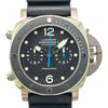 パネライ PANERAI ルミノール サブマーシブル 1950 3デイズ クロノ フライバック PAM00615 ブラック チタン 自動巻き メンズ 腕時計