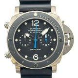 パネライ PANERAI ルミノール サブマーシブル 1950 3デイズ クロノ フライバック PAM00615 ブラック チタン 自動巻き メンズ 腕時計