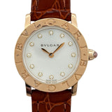 ブルガリ BVLGARI ブルガリブルガリ BBLP26WGL/12 ホワイトシェル ピンクゴールド クオーツ レディース 腕時計
