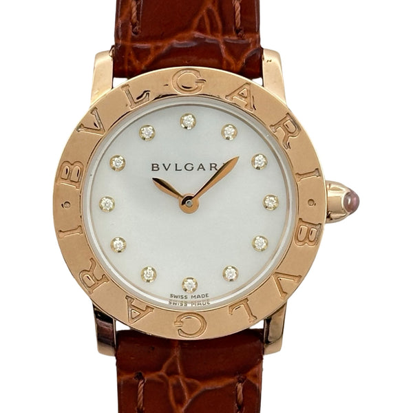 ブルガリ BVLGARI ブルガリブルガリ BBLP26WGL/12 ホワイトシェル
