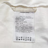 モンクレール MONCLER プロントロゴ刺繍半袖Tシャツ Sサイズ ホワイト コトン メンズ 半袖Ｔシャツ