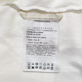 モンクレール MONCLER プロントロゴ刺繍半袖Tシャツ Sサイズ ホワイト コトン メンズ 半袖Ｔシャツ
