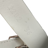 エルメス HERMES エベレストストラップサンダル 221031Z ホワイト レザー レディース サンダル