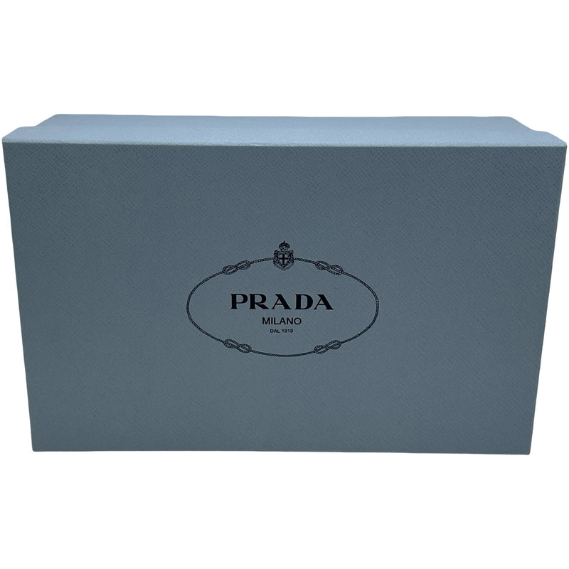 プラダ PRADA スリングバックパンプス ピンク ファブリック レディース