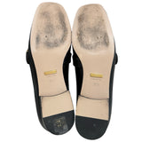 グッチ GUCCI GGバックルコインローファー 602496 ブラック レザー レディース ローファー