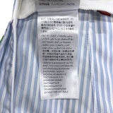 グッチ GUCCI プリーツボタニカル柄ロングスカート 788867 ブルー コットン レディース スカート