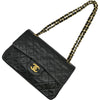 シャネル CHANEL マトラッセ23 A01113 27番台 ブラック/ゴールド金具 ラムスキン レディース ショルダーバッグ