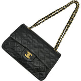 シャネル CHANEL マトラッセ23 A01113 27番台 ブラック/ゴールド金具 ラムスキン レディース ショルダーバッグ