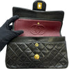 シャネル CHANEL マトラッセ23 A01113 27番台 ブラック/ゴールド金具 ラムスキン レディース ショルダーバッグ
