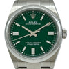 ロレックス ROLEX オイスターパーペチュアル36 126000 グリーン ステンレススチール メンズ 腕時計
