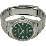 ロレックス ROLEX オイスターパーペチュアル36 126000 グリーン ステンレススチール メンズ 腕時計